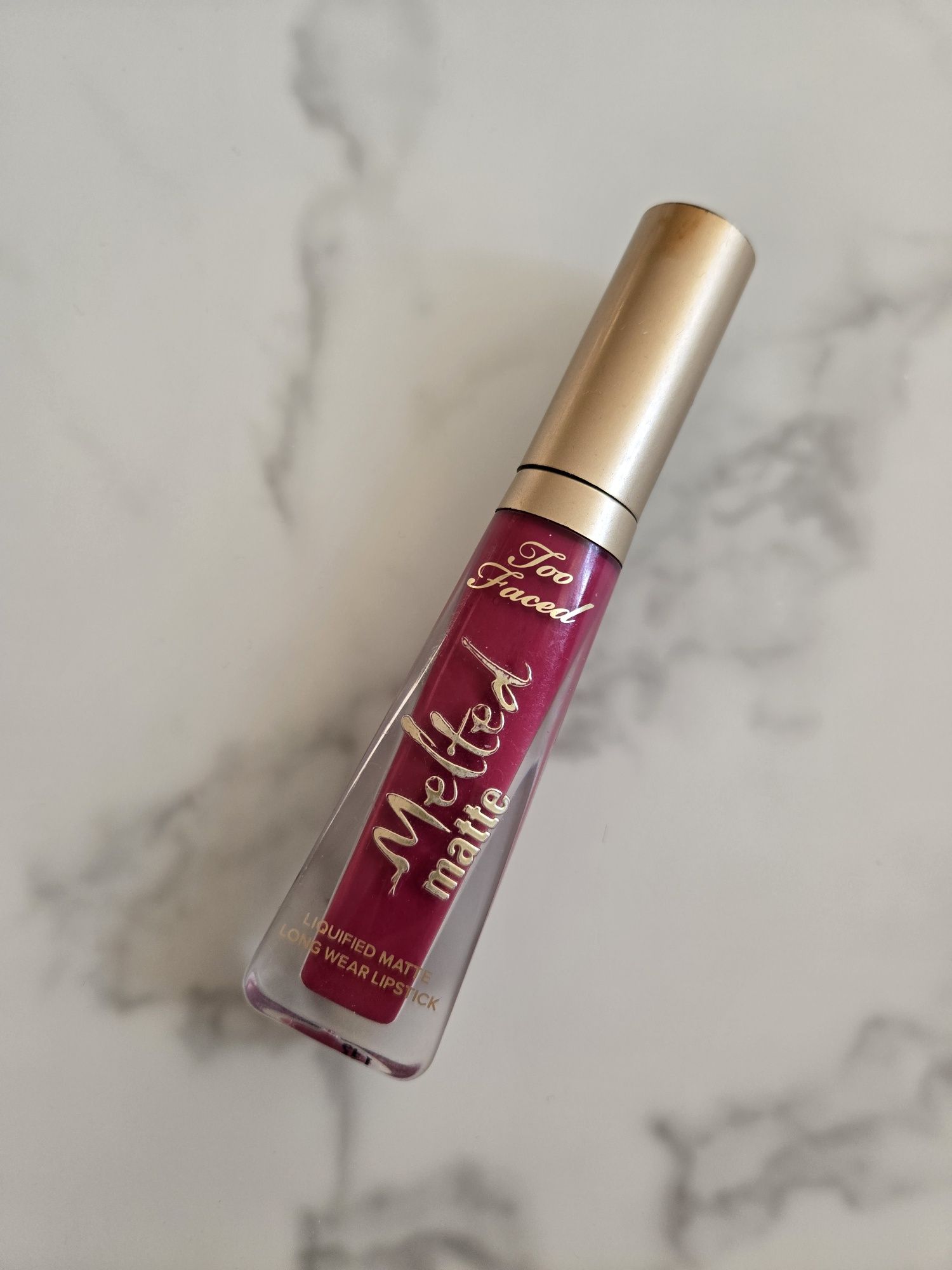 Too Faced Melted Matte – pomadka matowa - Bend & Snap!