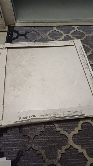 Płytka gresowa Torano White Lappato 59,8x59,8 Tubądzin 60x60 7 sztuk