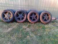 Alufelgi Brock 16"2 rozstawy 5x100 i 5x110 z oponami letnimi 205/55/16
