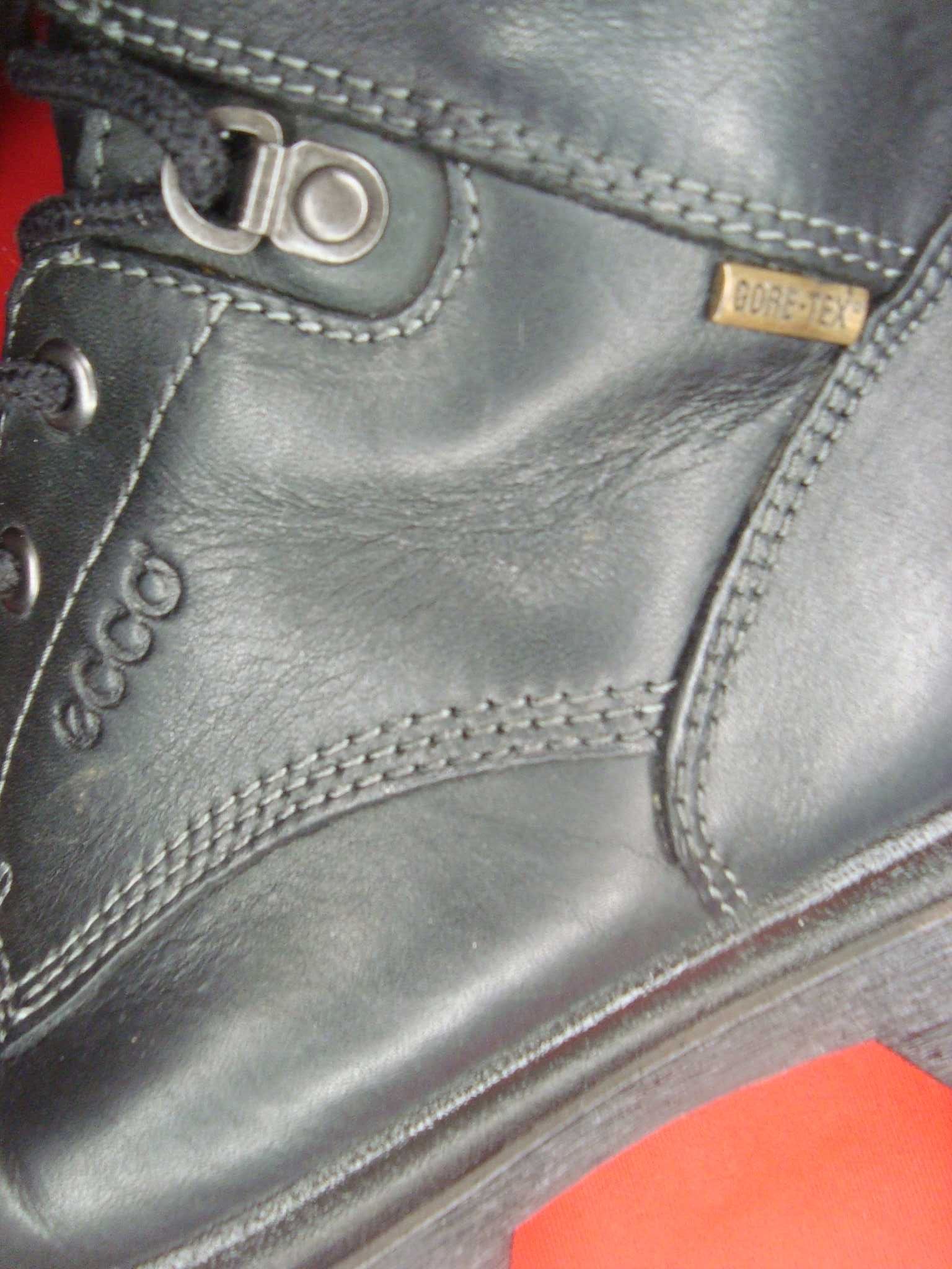 trzewiki skórzane Ecco roz 44-28.5 cm Gore Tex Super