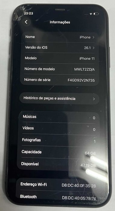 iPhone 11 64Gb Preto