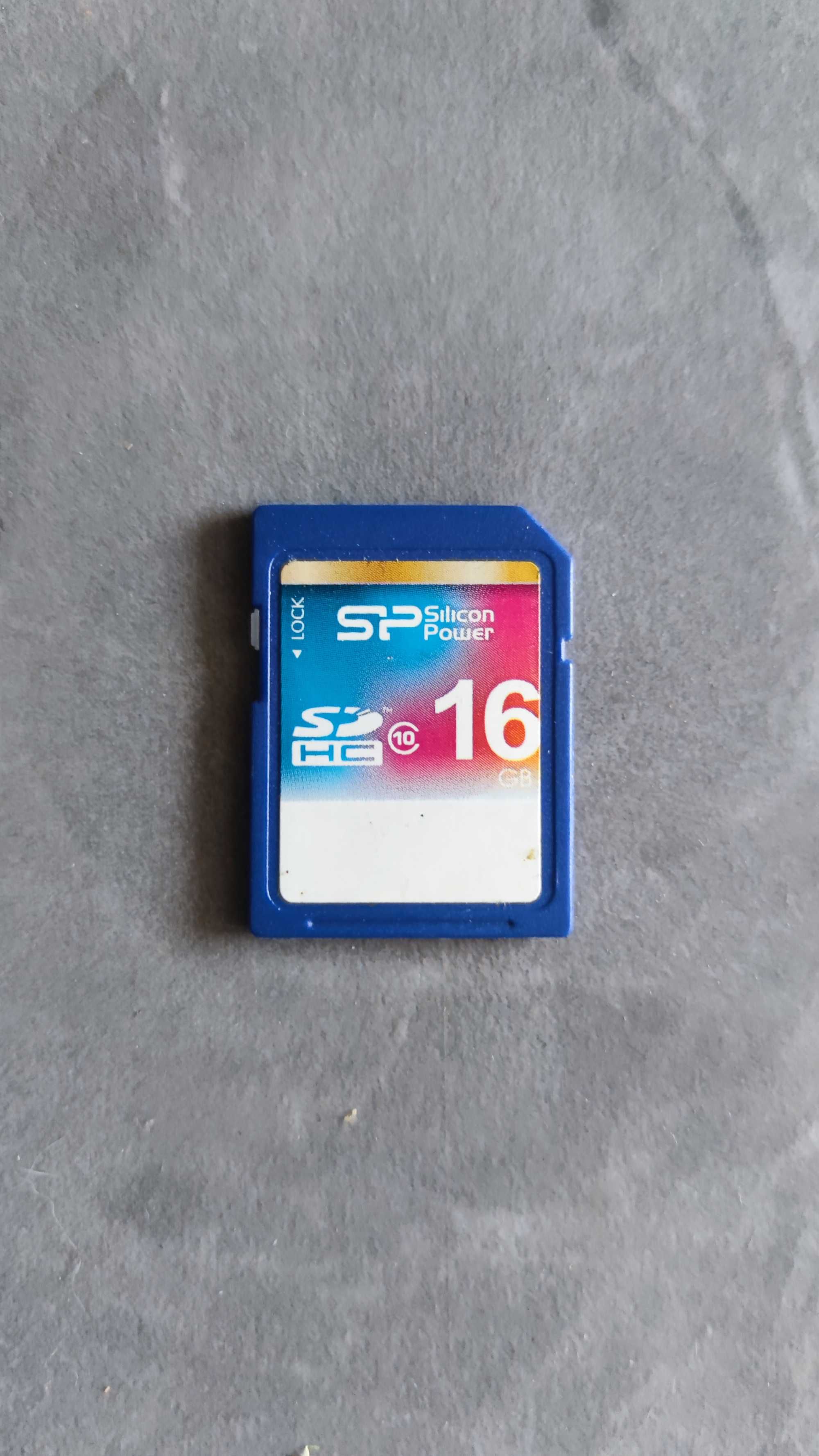 Карта памяти SDHC 16Gb Silicon Power Class 10