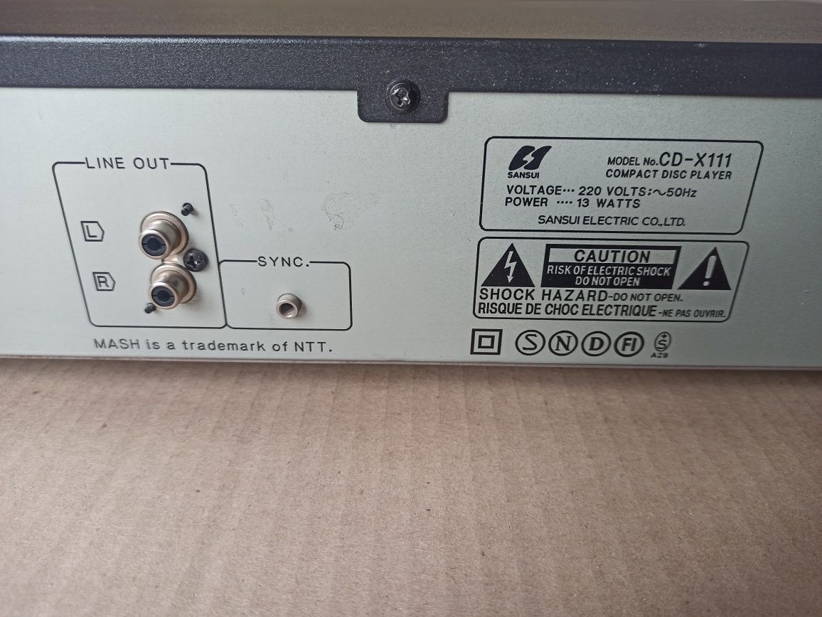 Sansui CD-X111 compact disk player програвач дисків