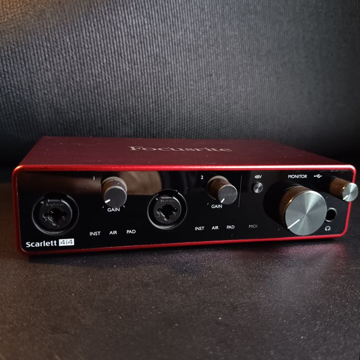 Focusrite 4i4 3rd Gen Interface Audio