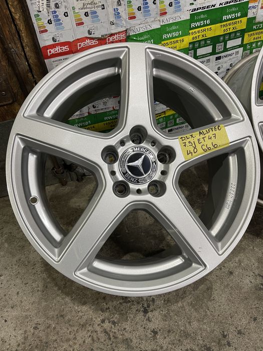 Легкосплавні диски r17 5/112 7,5j et47 alutec mercedes audi vw skoda