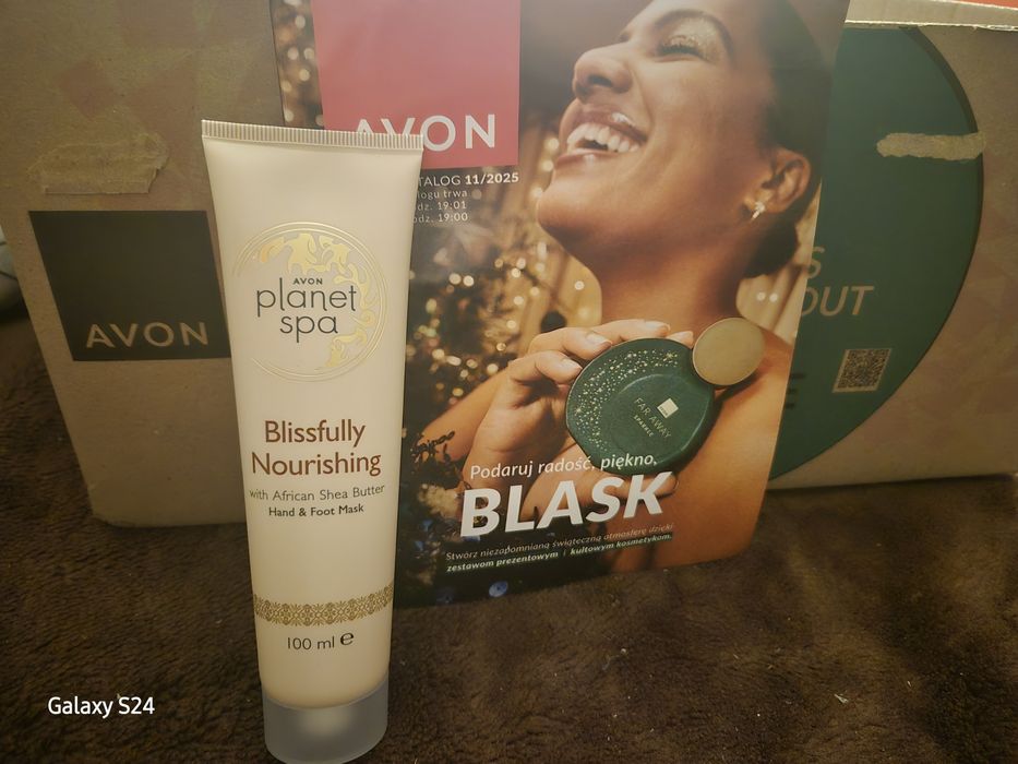 Planet Spa Avon Odżywcza maska do dłoni I stóp 100ml