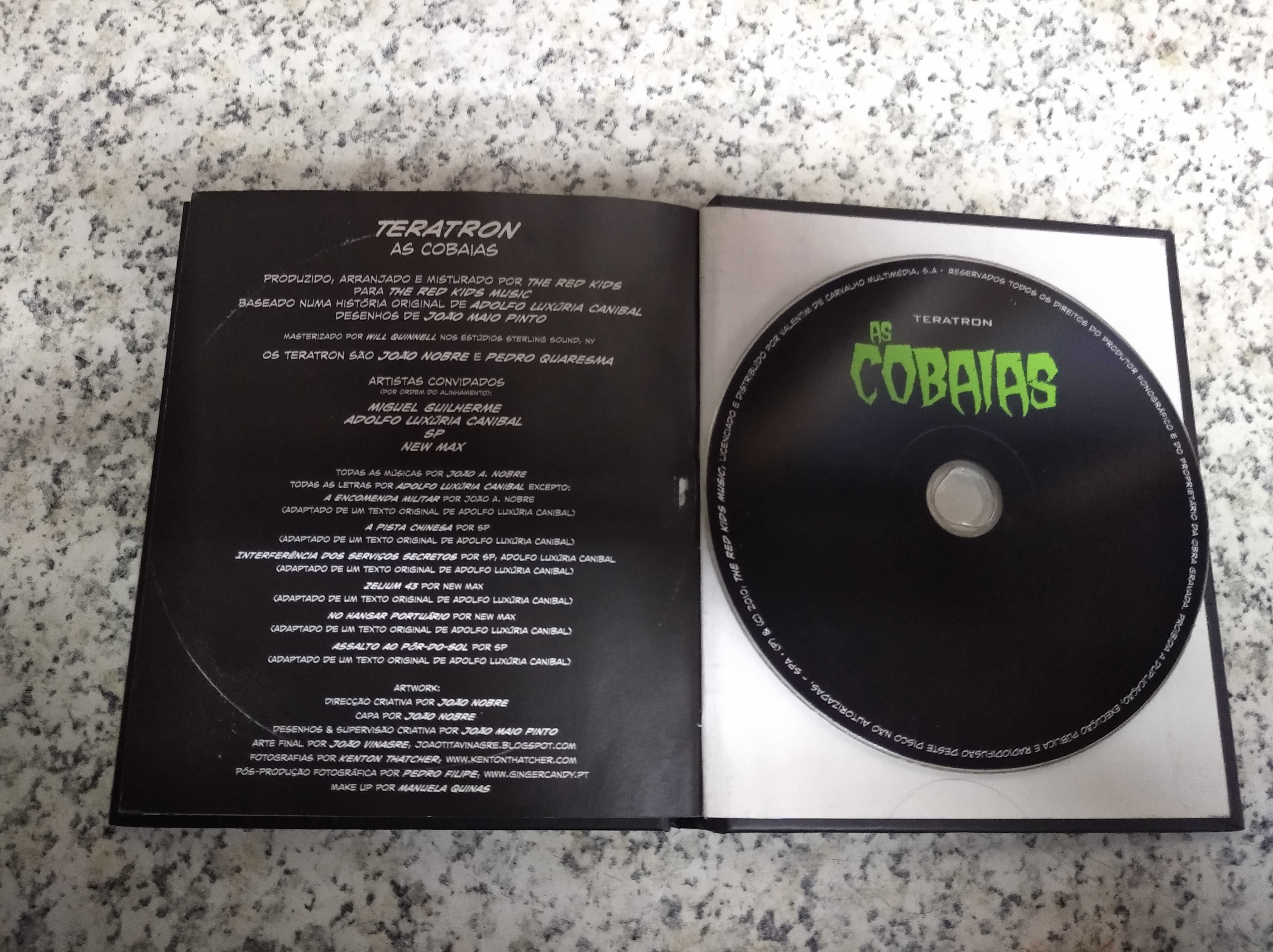 CD As Cobaias (CD+Livro)