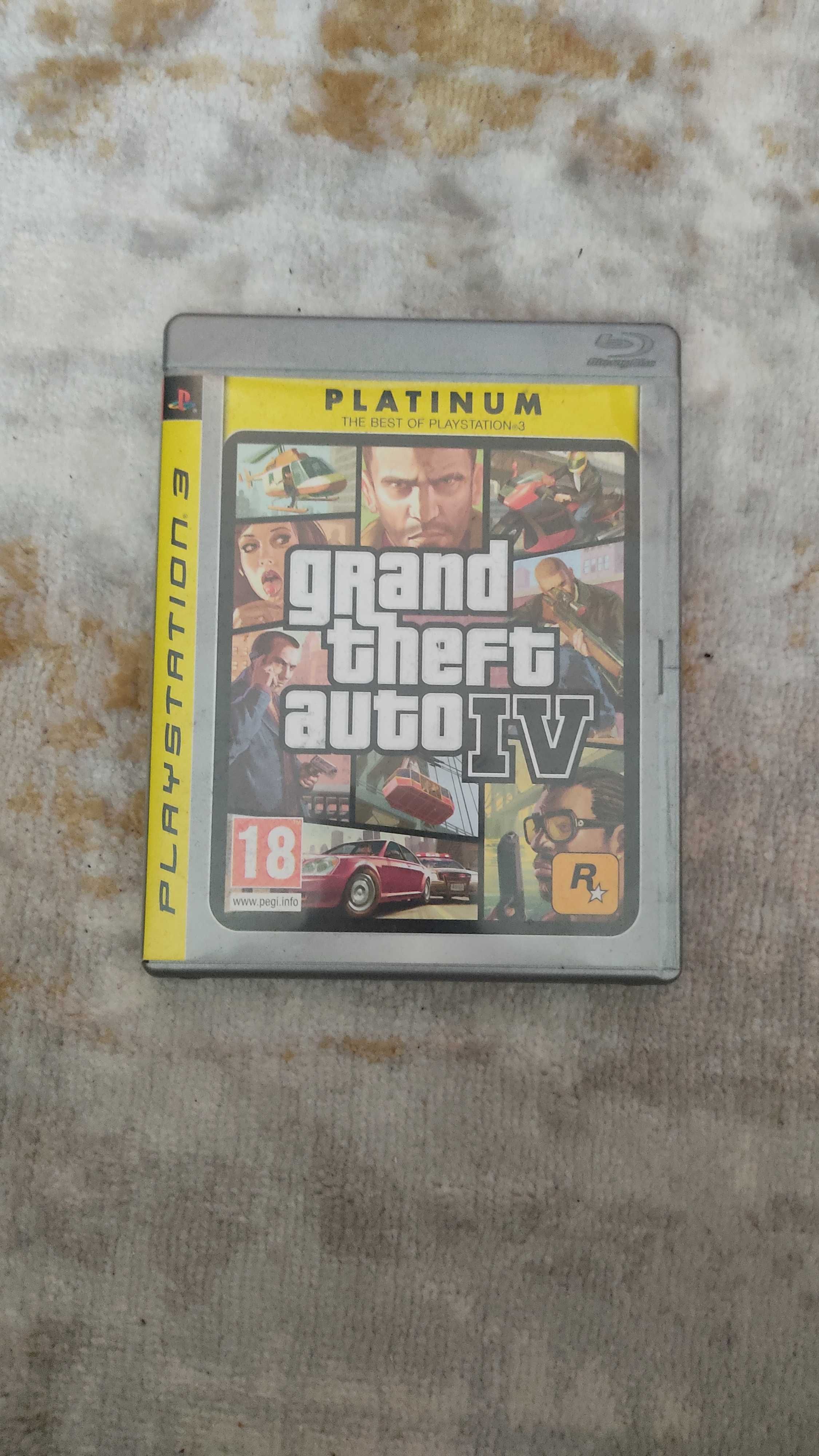 Jogo Playstation 3 "GTA IV" Platinium