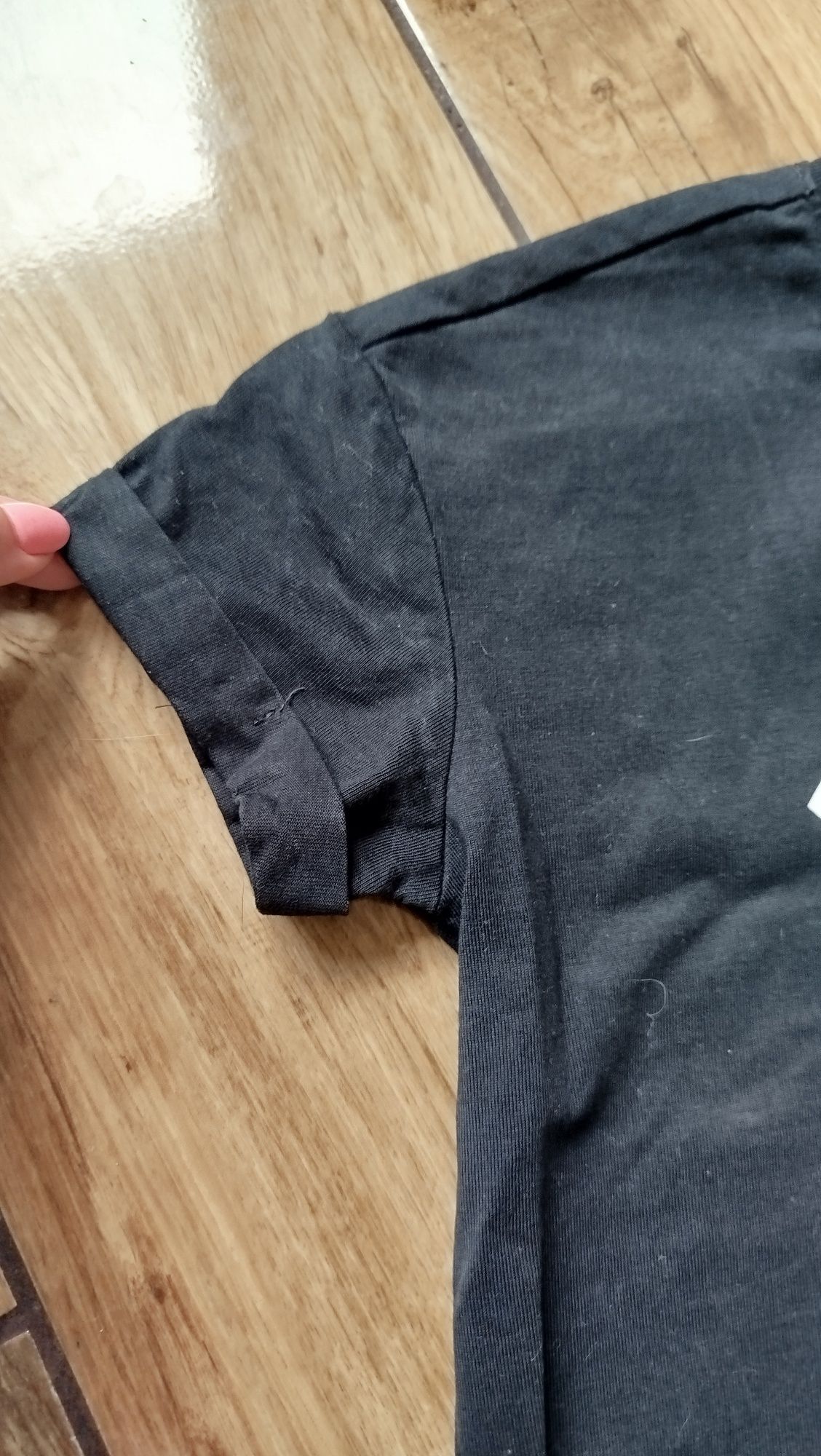 T-shirt i kolarki zestaw dla dziewczynki 128