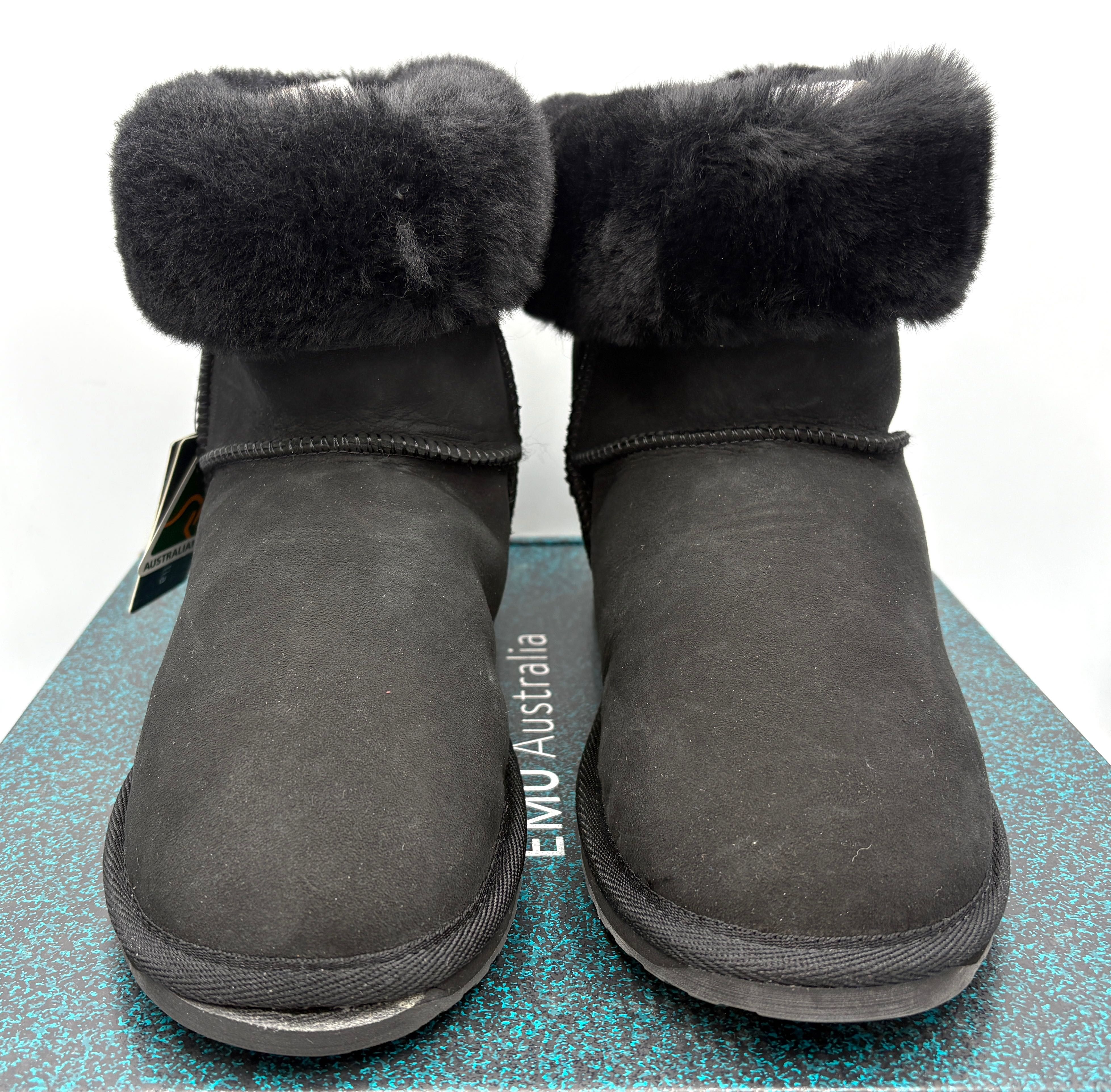 ‼️Nowe oryginalne botki śniegowce EMU AUSTRALIA czarne 42 /98 Z 1221