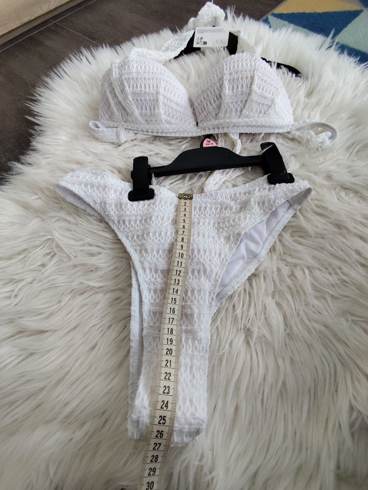 Bikini białe L Shein