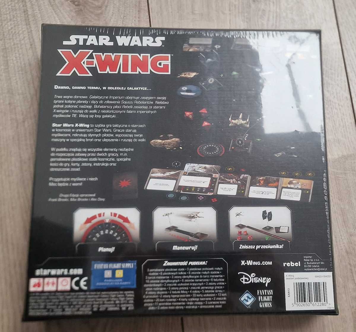 Star Wars: X-Wing - Zestaw podstawowy (druga edycja) PL Rebel