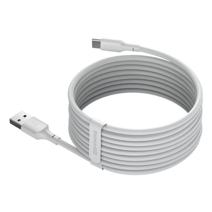 Baseus 2x kabel USB - USB C szybkie ładowanie 40W 5A 1,5 m biały