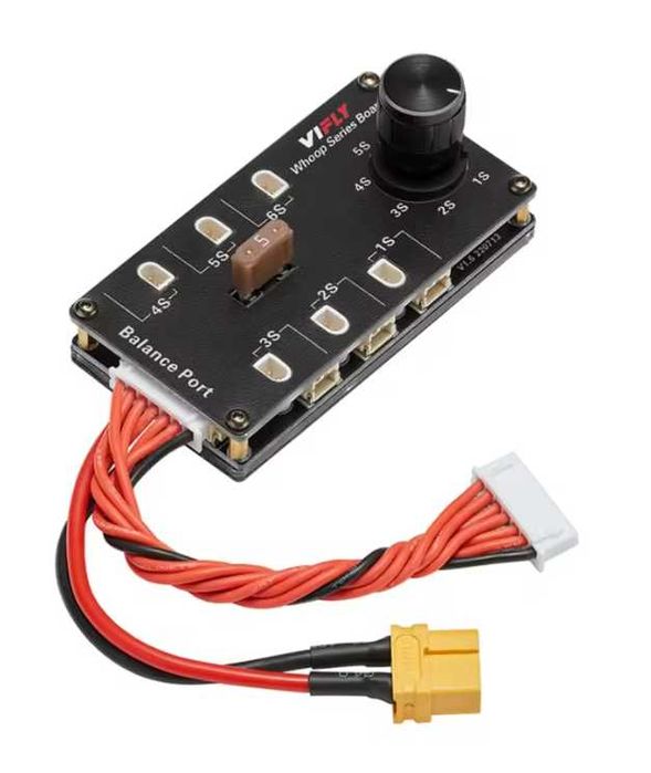 VIFLY Whoop 1S Charger Balance Board 6 Port LIPO Battery PH2.0 BT2.0