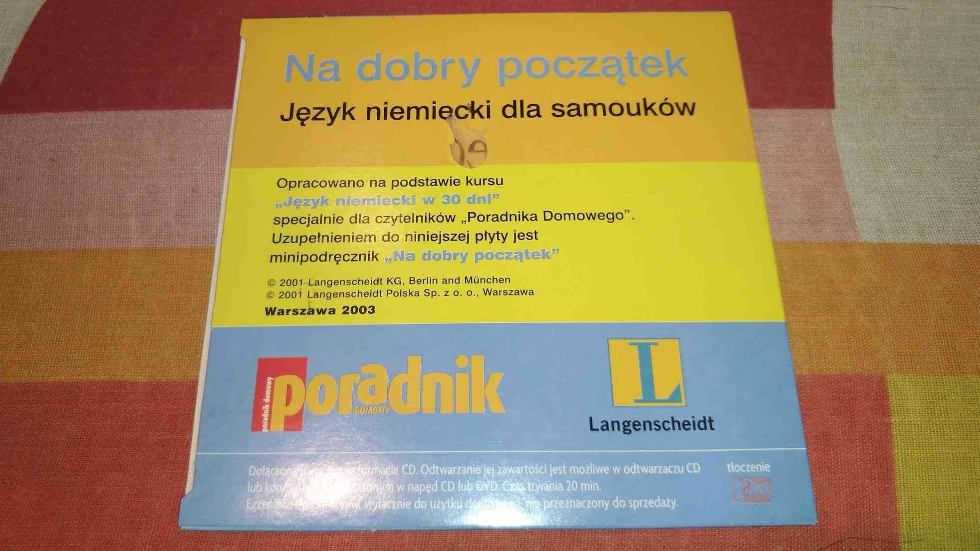 Język niemiecki dla samouków + CD