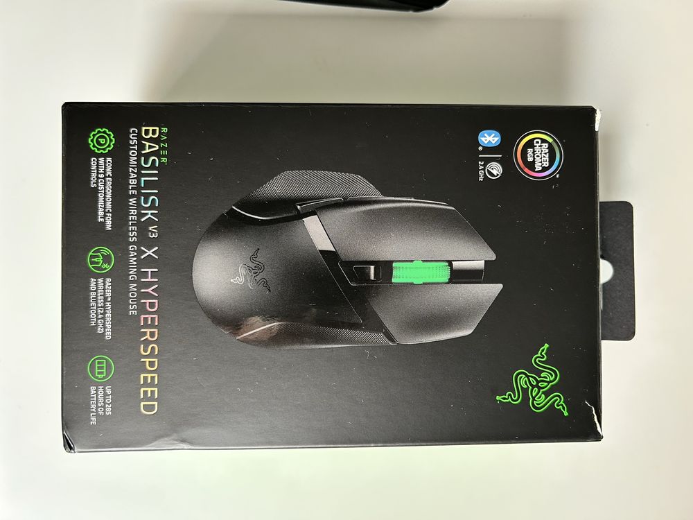 Myszka bezprzewodowa Razer Basilisk v3 x HyperSpeed