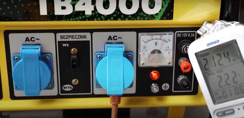 Генератор бензиновий Toolbox TB4000 3 - 3,3 кВт електрогенератор