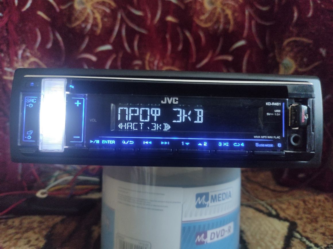 Магнітола JVC KD-R481