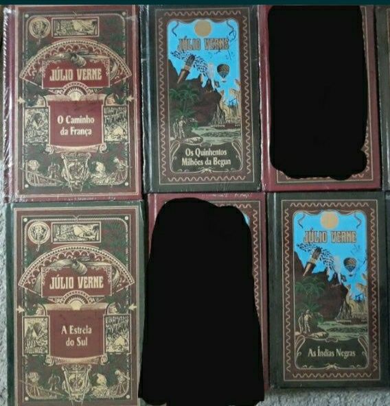 Coleção Embalada de Júlio Verne 7€ Cada Livro