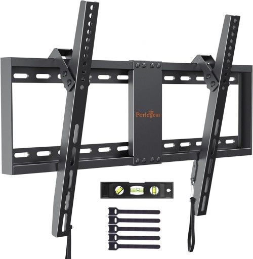 Uchwyt ścienny na telewizor reg. pochylany 37-82 60kg PERLEGEAR PGLTK1