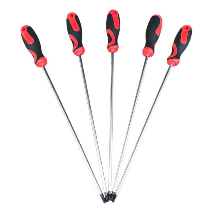 Набір викруток TORX з отвором T15 20 25 27 30 300 мм набор отверток