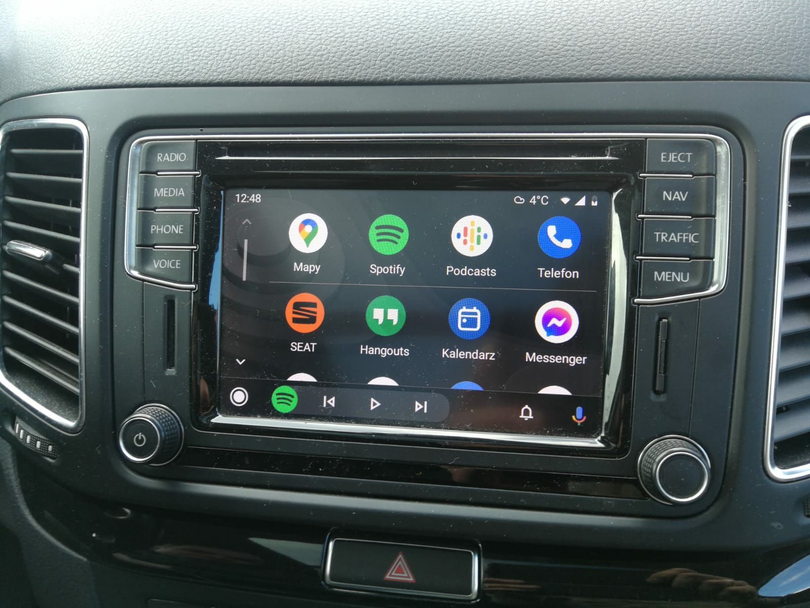 Polskie menu lektor MAPY Carplay Android Auto AUDI BMW VW Ford nissan