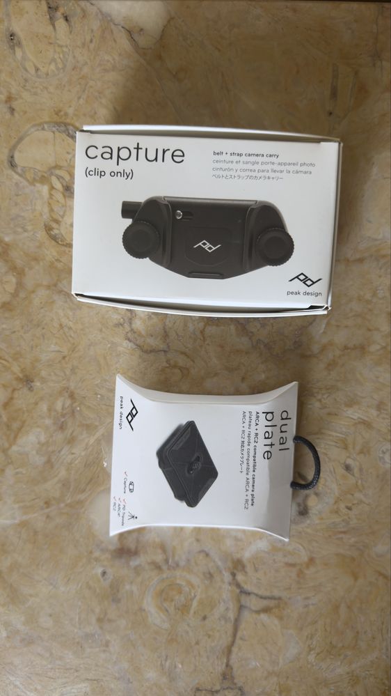 Capture Clip + Dual Plate Peak Design V3