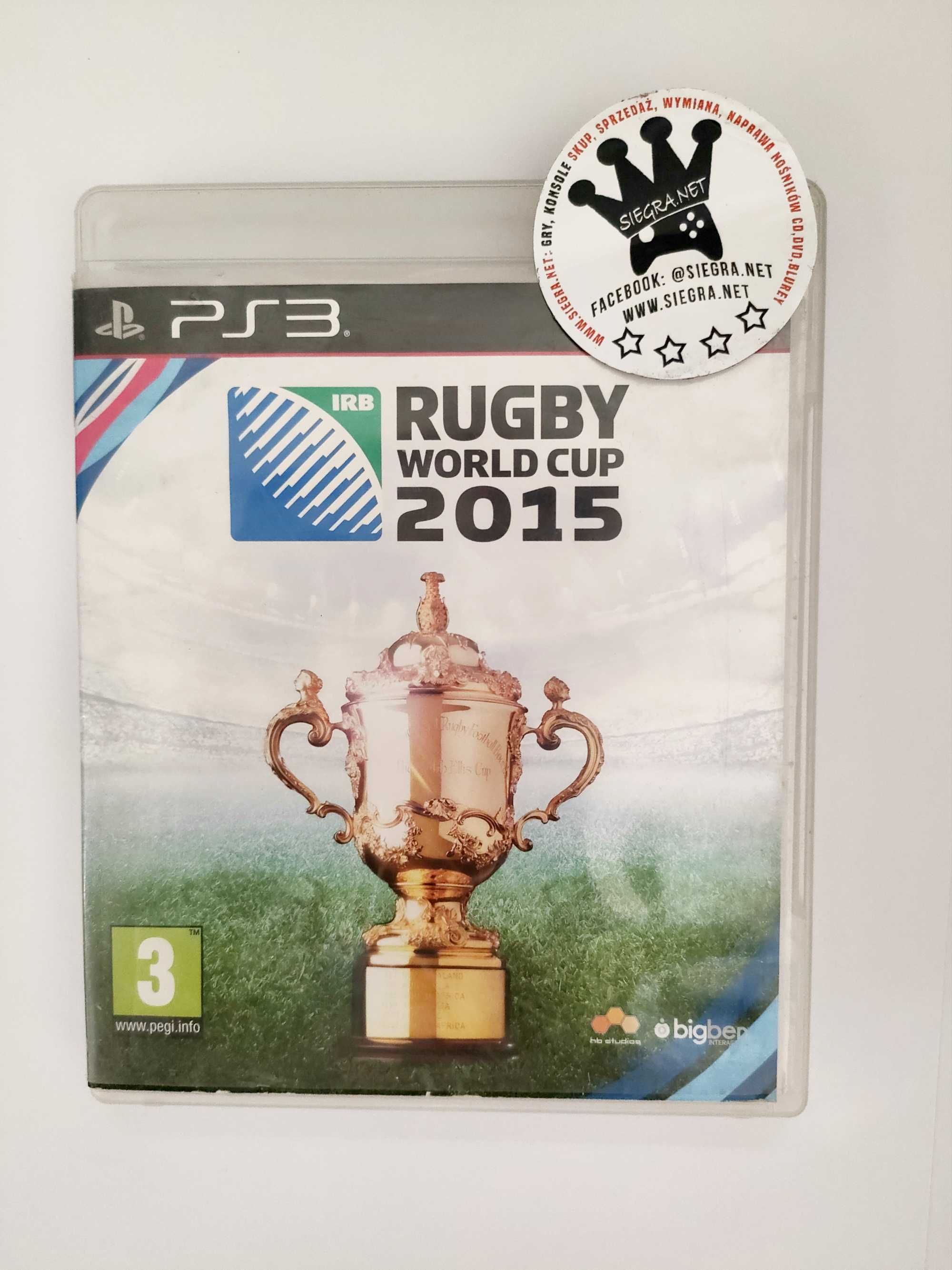 Rugby World cup 2015 pS3