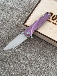 Kubey Purple Titanium 232C складний ніж