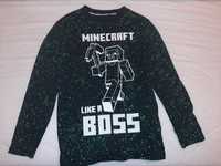 Bluzka na chłopięca z długim rękawem, Minecraft