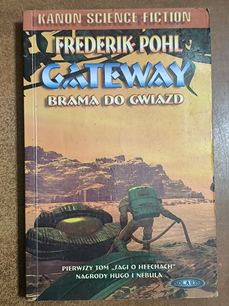 8 książek Gateway Pohl Herbert Asimov Norton