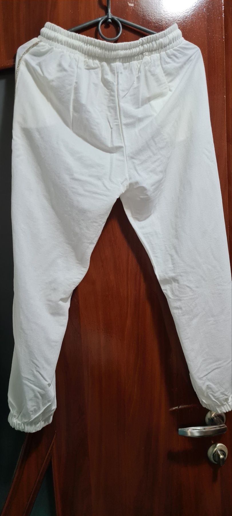 Белие летние штаны