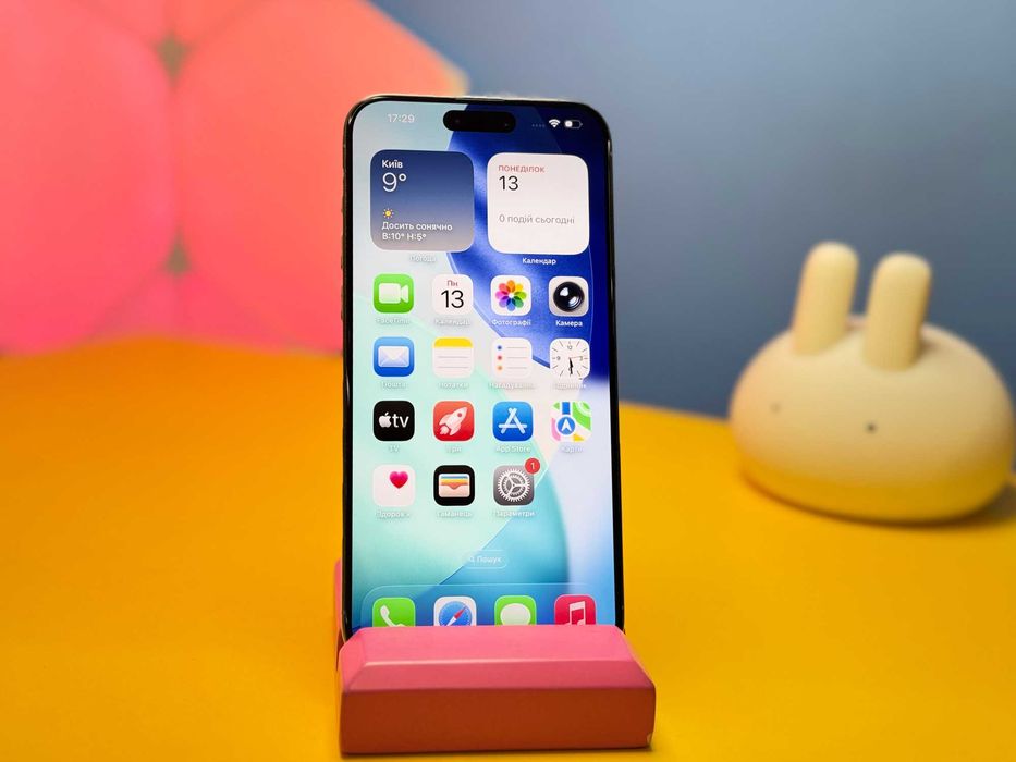 Смартфон Apple iPhone 15 Pro Max 256GB Natural(148714) Б/У З ГАРАНТІЄЮ
