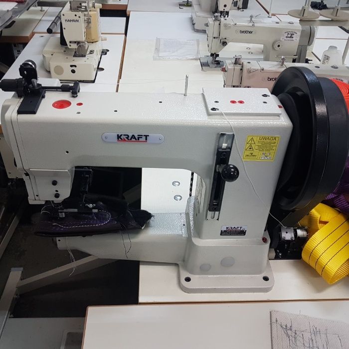 Kraft KF-205-370/Durkopp 205 /Juki/ Cylindryczna Bardzo ciężkie szycie