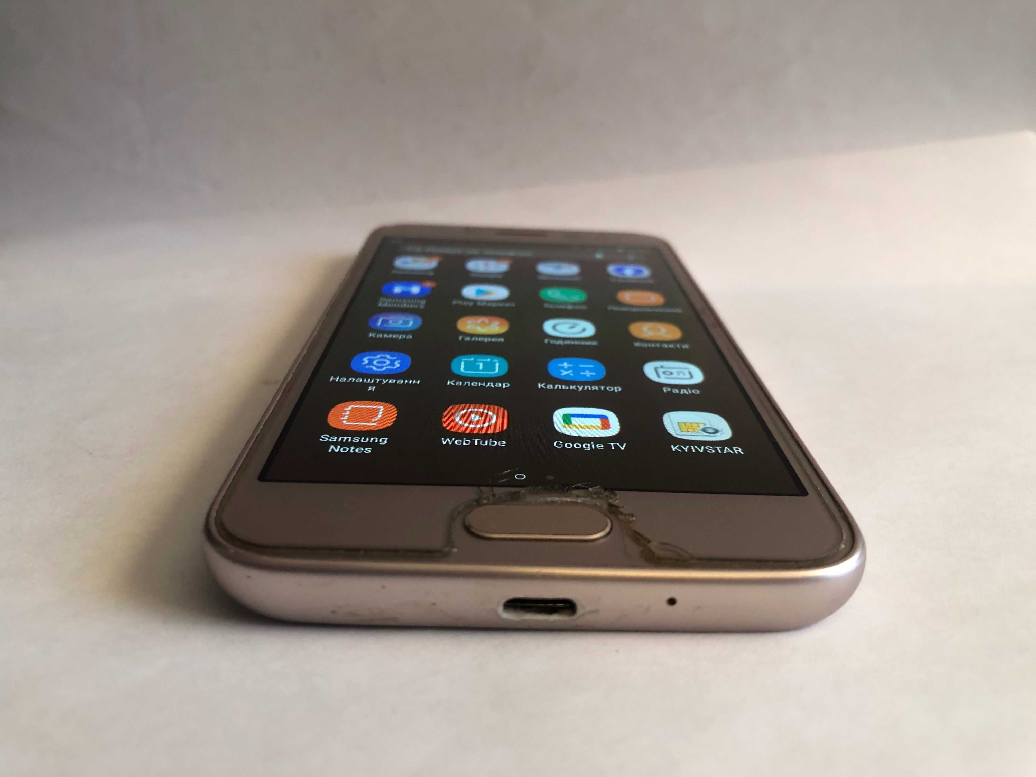 Смартфон Samsung Galaxy J2 J250f Gold 1,5/16