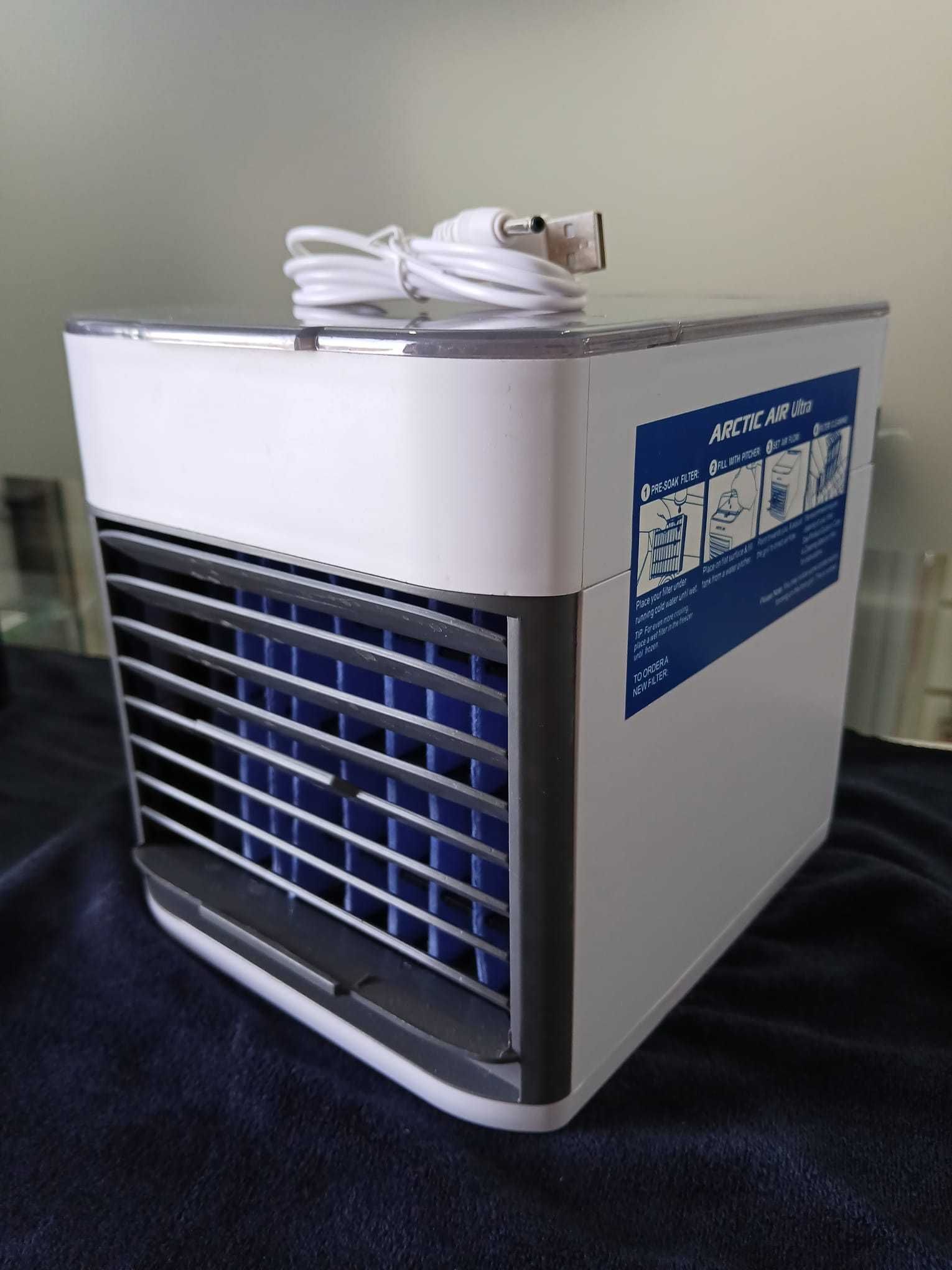 Ventilador e Mini Ar Condicionado a Água ou Gelo (NOVOS)