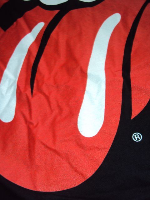 Uma Camisola dos Rolling Stones. originais marca registada XL