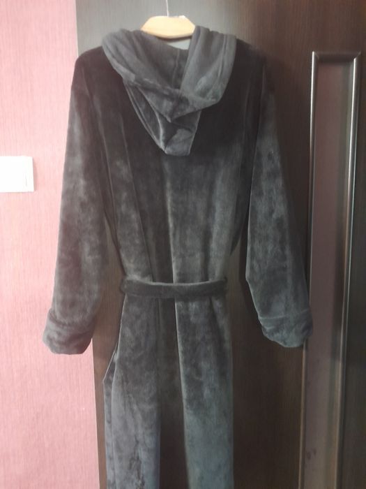 Халат мужской чёрный