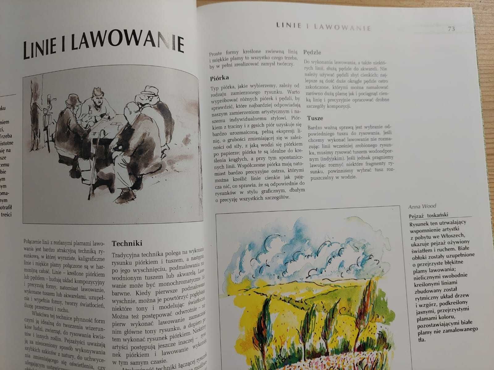 Kurs rysowania i malowania. Wprowadzenie do technik rysunku, akwareli