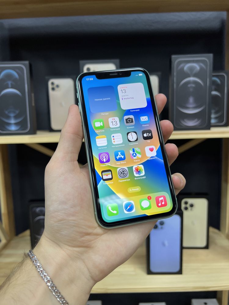 iPhone 11 64gb Grееn Neverlock з Гapaнтією