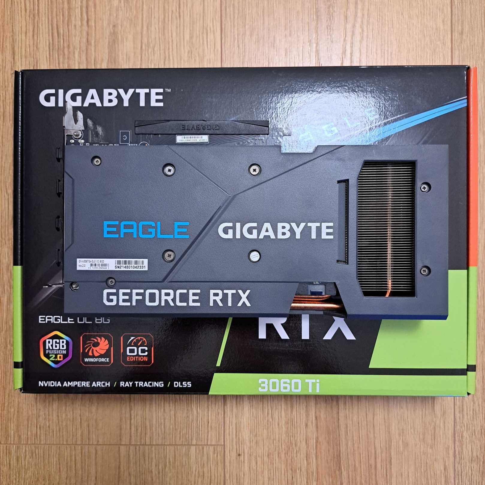 Karta graficzna RTX 3060 Ti Gigabyte Eagle OC 8Gb używana