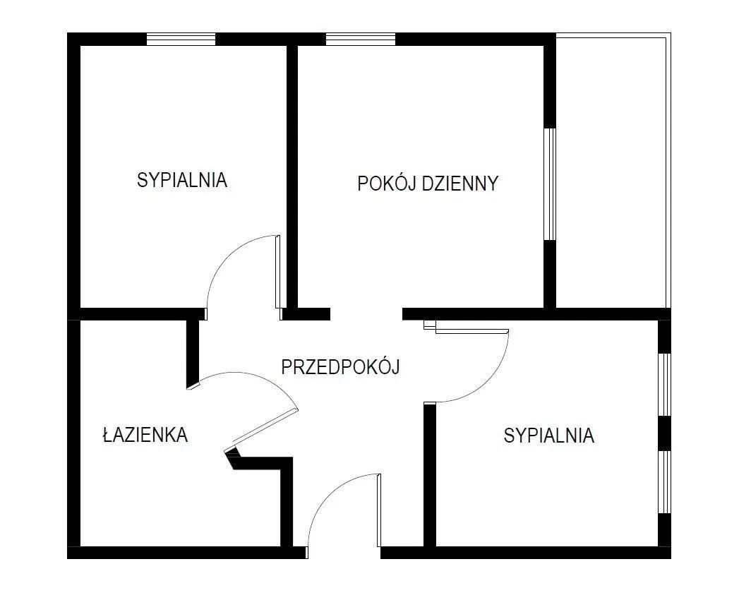 Dąbrowskiego/Kościuszki, Wrocław 54m2