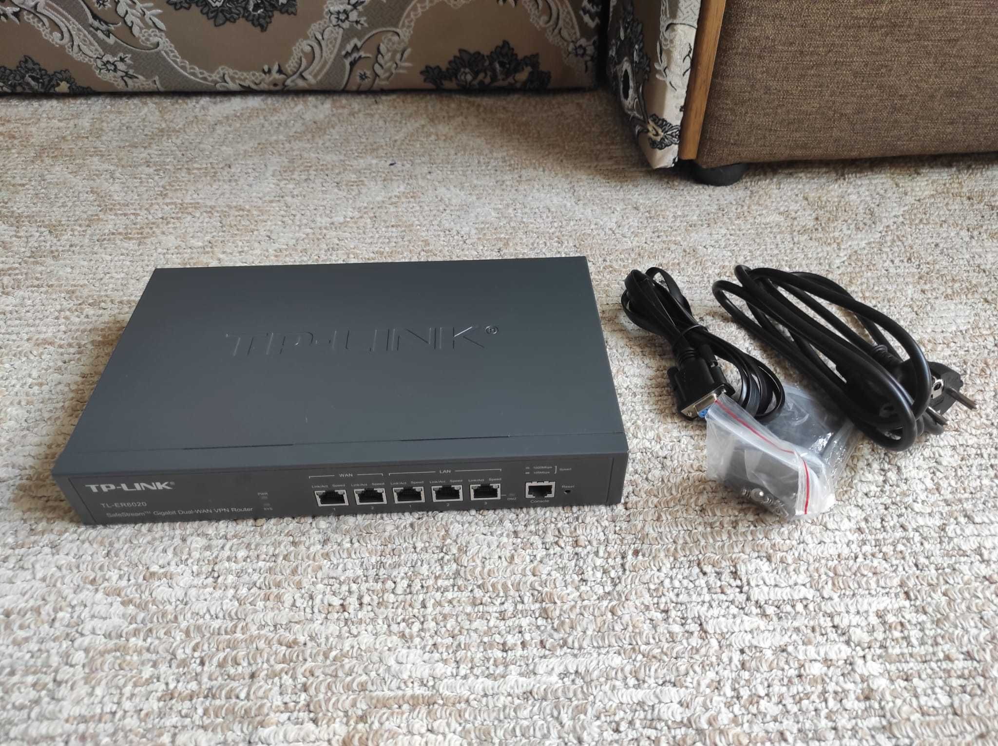 Роутер TP-LINK TL-ER6020 v1 Dual WAN VPN