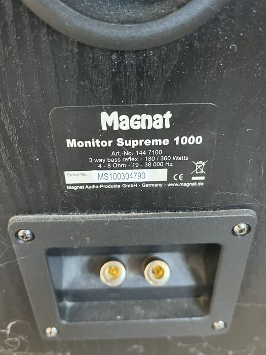 Kolumny jbl Magnat minitor supreme 1000 jbl lx 800