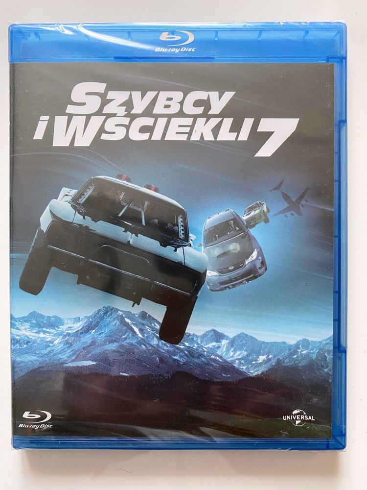 Szybcy i Wsciekli 7 na plycie Blu-ray Nowy w Folii