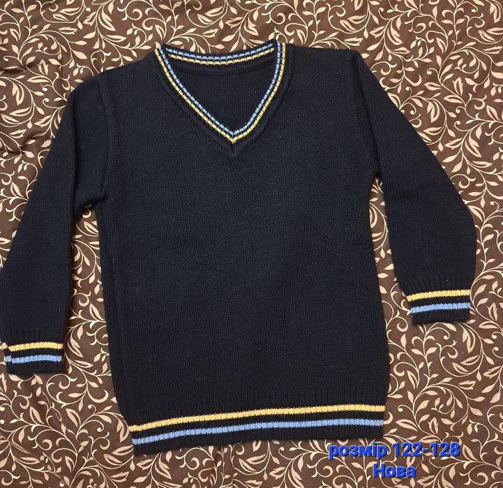 Светр вязаний 128