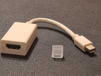 Adaptador MACBOOK Thunderbolt/minidisplay port para HDMI