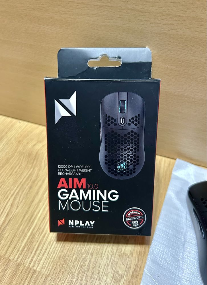 Rato Gamer com Iluminação RGB – Preciso e Confortável!