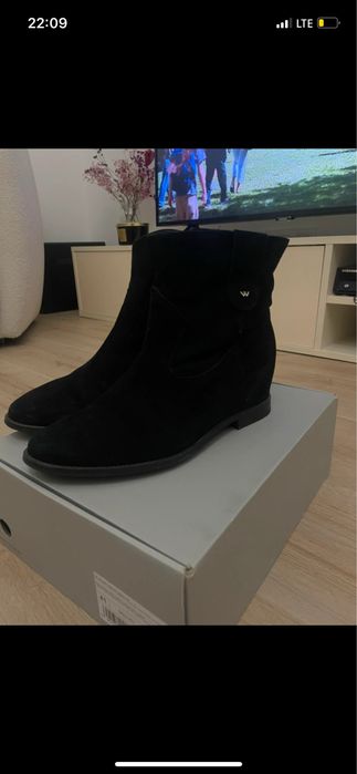 Kowbojki Wojas czarne