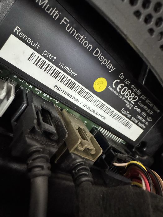 Магнитола монитор 259156379R акустика R-Link Renault Clio4/5 Клио 4